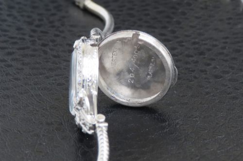 fig 8. Platinum and Diamond Ladies Cocktail Watch by Vertex c1950
