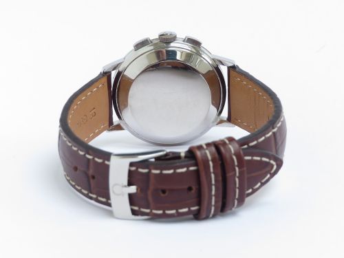 fig 3. Omega Calibre 320 Chronograph Tropical Dial c1964