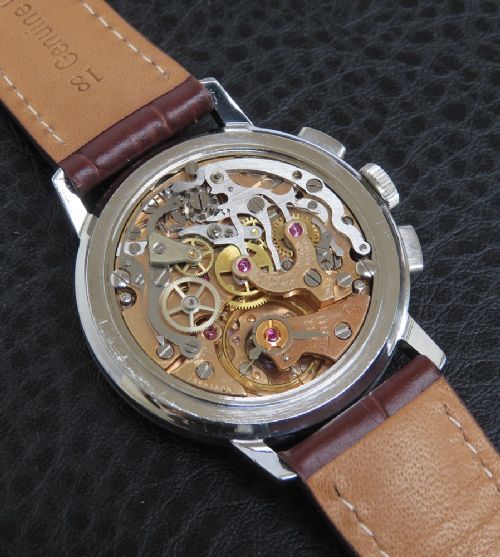 fig 5. Omega Calibre 320 Chronograph Tropical Dial c1964