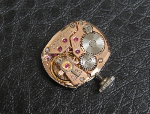fig 6. 18ct White Gold and Diamond Omega Cocktail Watch c1966