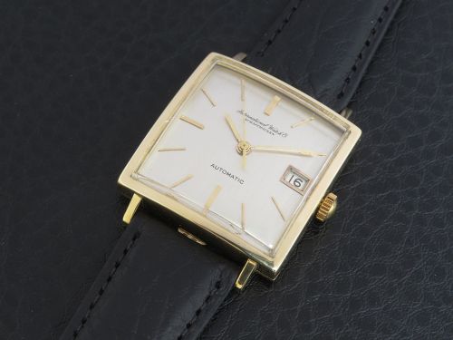 fig 2. Oversize 18ct gold IWC 8541 automatic c1965 “The Watchmakers Watch”