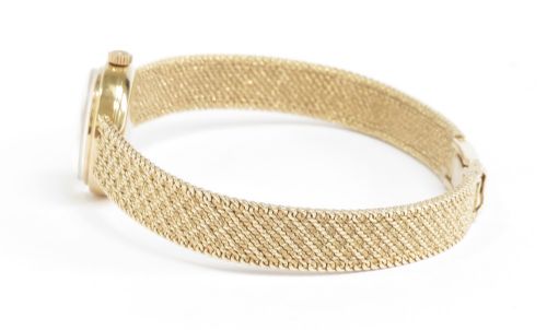 fig 2. Solid 9ct Gold Omega Geneve Ladies Cocktail Watch c1958