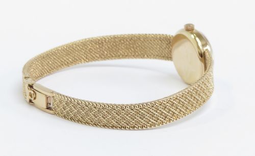 fig 5. Solid 9ct Gold Omega Geneve Ladies Cocktail Watch c1958