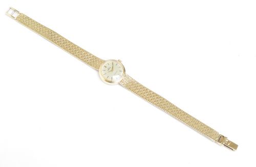 fig 6. Solid 9ct Gold Omega Geneve Ladies Cocktail Watch c1958
