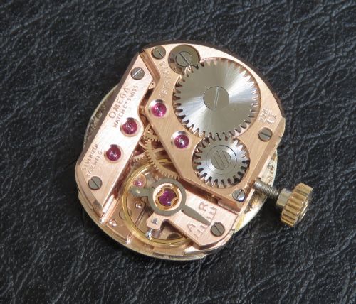 fig 7. Solid 9ct Gold Omega Geneve Ladies Cocktail Watch c1958