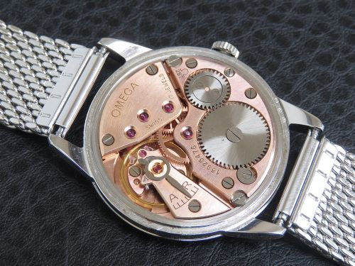 fig 2. Vintage Omega Calibre 267 Manual Winding c1959