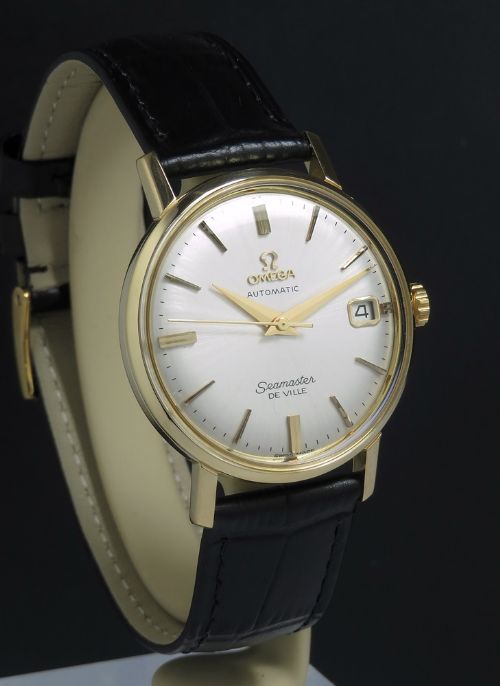 fig 2. 18ct Solid Gold Omega Seamaster De Ville Automatic c1963