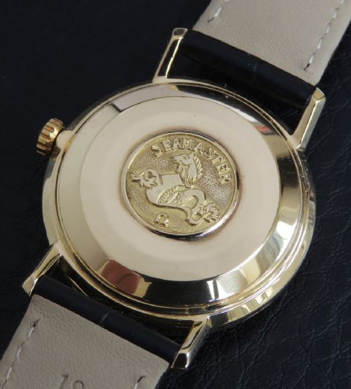 fig 5. 18ct Solid Gold Omega Seamaster De Ville Automatic c1963