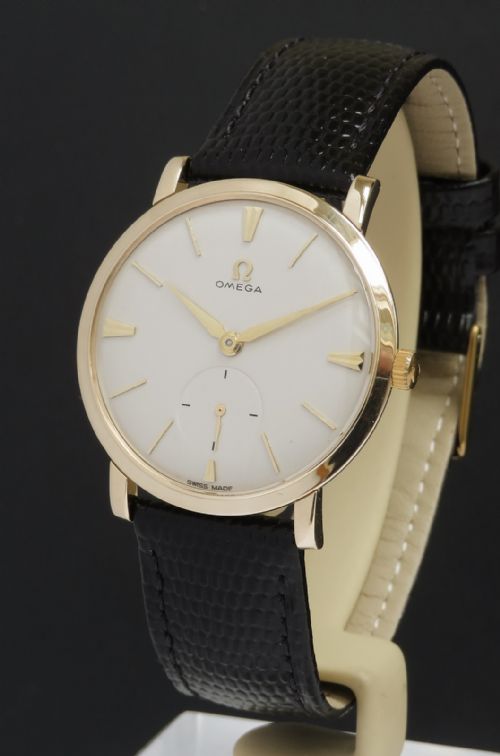 Solid 9ct Gold Omega Calibre 510 Slim Dress Watch C1959