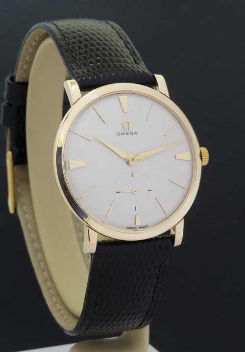 fig 1. Solid 9ct Gold Omega Calibre 510 Slim Dress Watch c1959