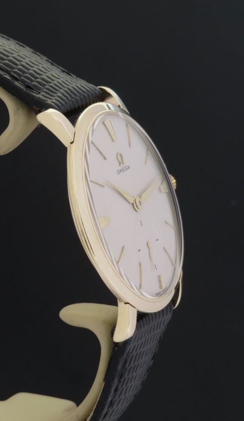 fig 2. Solid 9ct Gold Omega Calibre 510 Slim Dress Watch c1959
