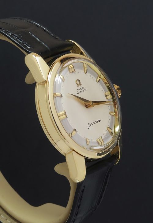 fig 4. Solid 18ct Gold Omega Seamaster Automatic Calibre 501 c1959