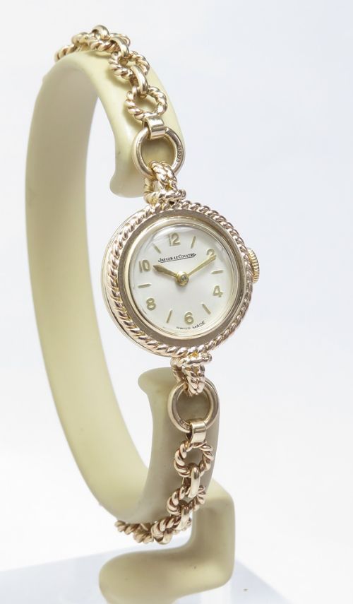 fig 1. Solid 9ct Gold Jaeger-LeCoultre Ladies Cocktail Watch c1958