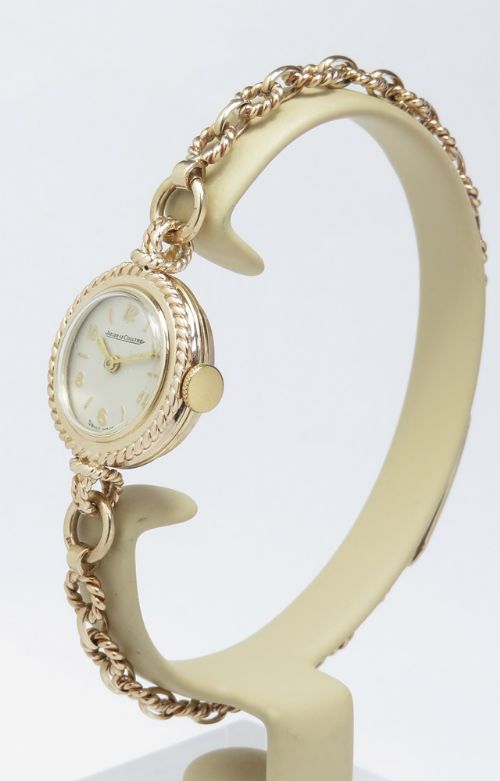 fig 2. Solid 9ct Gold Jaeger-LeCoultre Ladies Cocktail Watch c1958