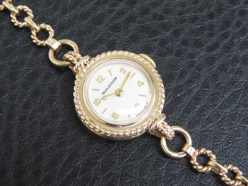 fig 6. Solid 9ct Gold Jaeger-LeCoultre Ladies Cocktail Watch c1958