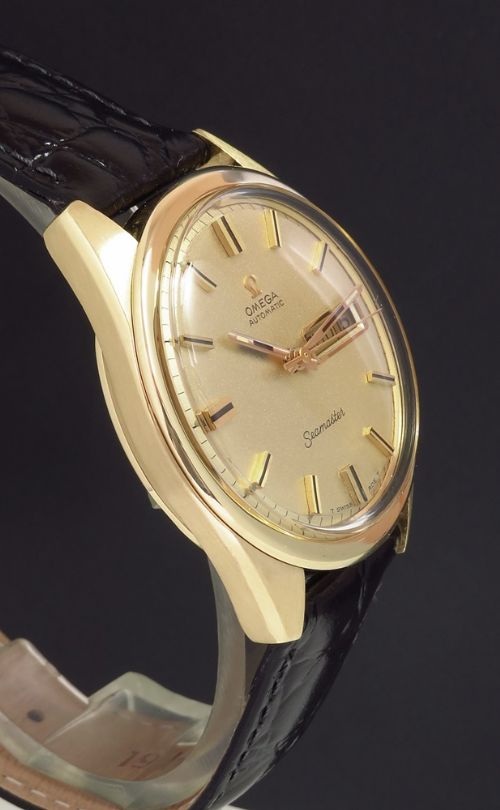 fig 4. Solid 18ct Gold Omega Seamaster Automatic Daydate Oversize c1969