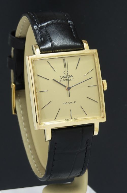 fig 1. Solid 18ct Omega De Ville Automatic c1969