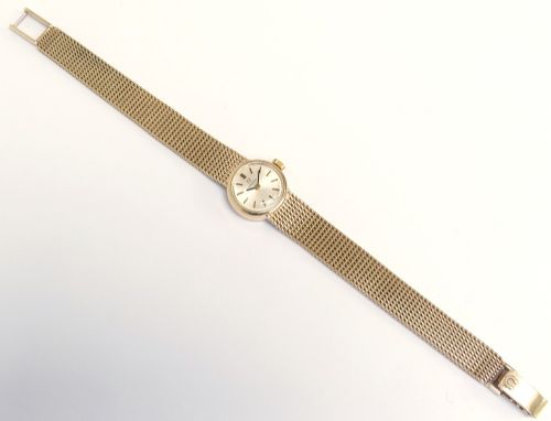 fig 6. Mint Original Condition Solid 9ct Gold Omega Ladies Cocktail Watch c1969