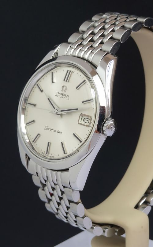 fig 1. original Omega Seamaster Automatic Quick Set Date c1967