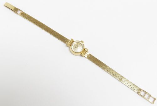 fig 4. Solid 18ct Gold Omega Sapphette Ladies Cocktail Watch c1961