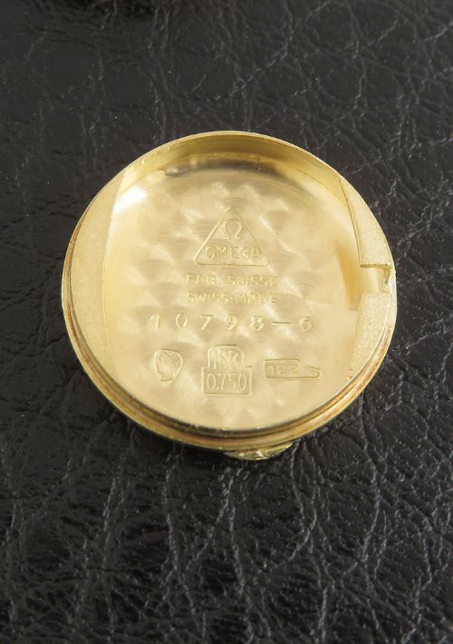 fig 6. Solid 18ct Gold Omega Sapphette Ladies Cocktail Watch c1961