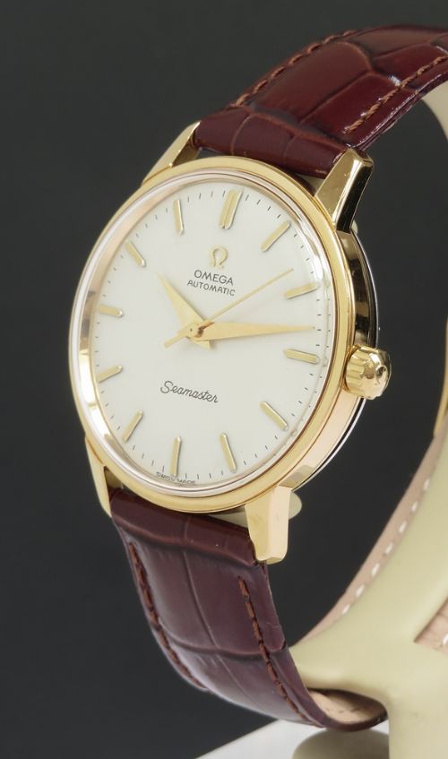 fig 1. Gold Plated Omega Seamaster Automatic c1966