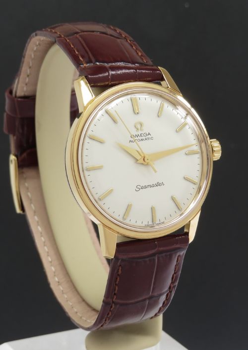 fig 2. Gold Plated Omega Seamaster Automatic c1966