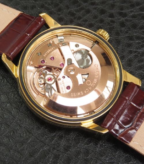 fig 4. Gold Plated Omega Seamaster Automatic c1966