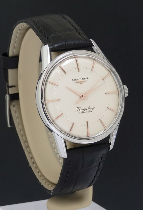 fig 2. Very Rare Longines Flagship 'Ghostship' Calibre 380 c1961