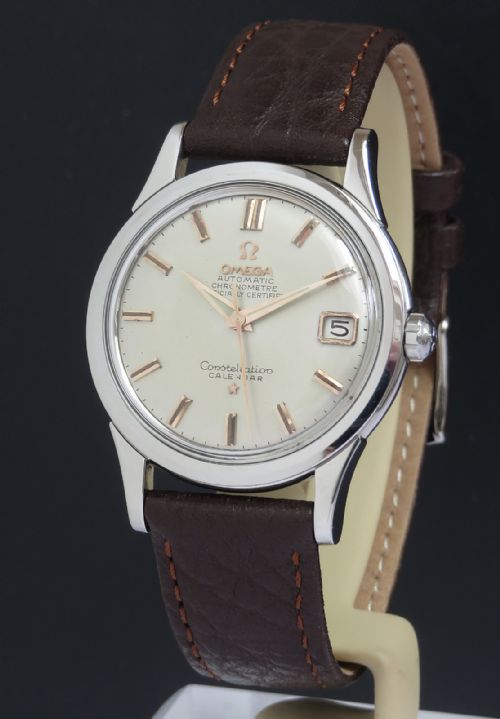 Very Rare Omega Constellation Chronometer Calendar Automatic with Box C1959