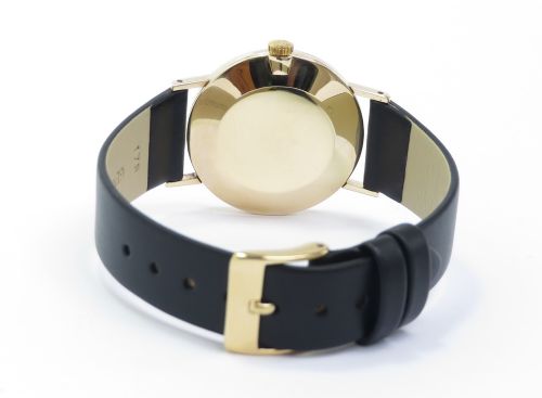 fig 6. Rare Solid 9ct Gold and Diamond Longines Dress Watch c1962