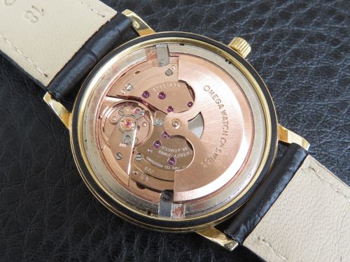 fig 3. Solid 18ct Gold Omega Seamaster Automatic Slimline Deluxe c1966
