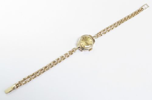 fig 5. Solid 9ct Gold Rolex Ladies Cocktail Watch c1963