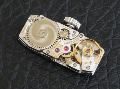 fig 7. Art Deco Longines Platinum and Diamond Ladies Cocktail Watch c1930