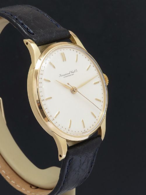 fig 4. Solid 18ct gold International Watch Company IWC calibre 89 c1951