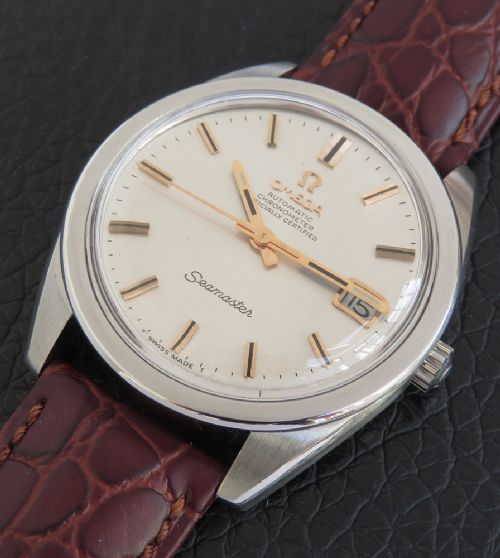fig 4. Rare Omega Seamaster Automatic Chronometer Oversize c1968