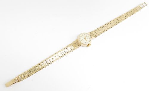 fig 4. Mint Original Solid 9ct Gold Rolex Precision Ladies Watch With Boxes And Paperwork c1961