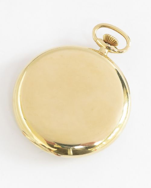 fig 1. Near Mint 18ct Gold Omega Pocket Watch c1951
