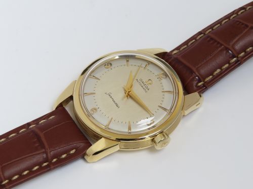 fig 5. Solid 18ct Gold Omega Seamaster Automatic c1958