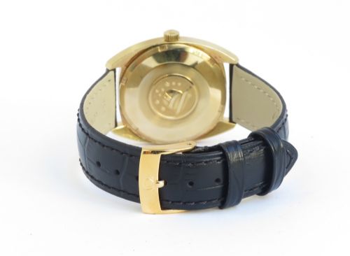 fig 4. Outstanding Original Solid 18ct Gold Omega Constellation 'C' Deluxe Chronometer Automatic Daydate c1968