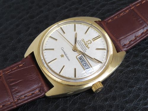 fig 3. Solid 18ct Gold Omega Constellation Chronometer Automatic c1968