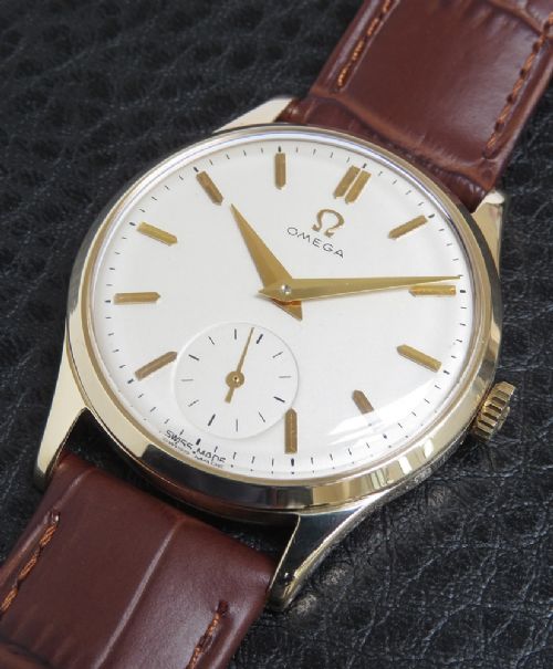 fig 2. Solid 9ct Gold Omega Calibre 266 c1953-54