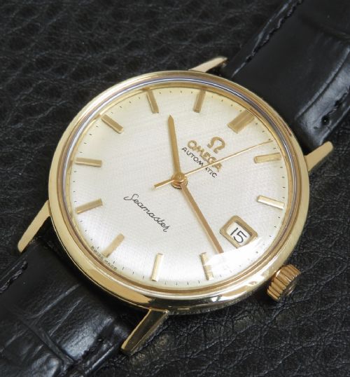 fig 1. Solid 18ct Gold Omega Seamaster Automaatic c1962