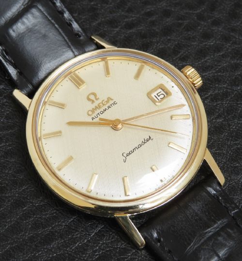 fig 2. Solid 18ct Gold Omega Seamaster Automaatic c1962