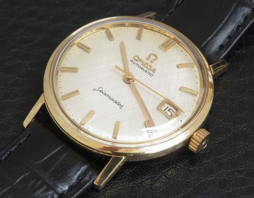 fig 3. Solid 18ct Gold Omega Seamaster Automaatic c1962