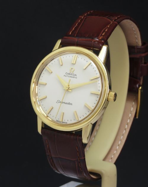Rare Solid 18ct Gold Omega Seamaster Automatic C1963