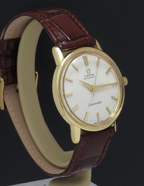 fig 2. Rare Solid 18ct Gold Omega Seamaster Automatic c1963