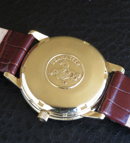 fig 6. Rare Solid 18ct Gold Omega Seamaster Automatic c1963