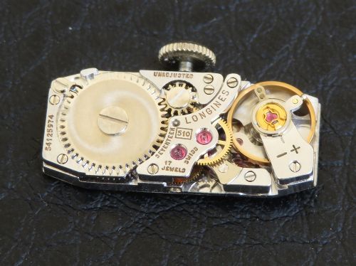 fig 6. Beautiful Longines Platinum and Diamond Art Deco Ladies Cocktail Watch c1930