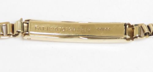 fig 4. Solid 9ct Gold Rolex Precision Ladies Cocktail Watch c1960